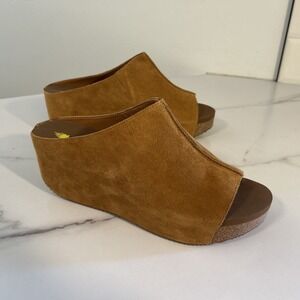 Volatile Carrier Wedge Platform Women's Open Toe Suede Size‎ 11
